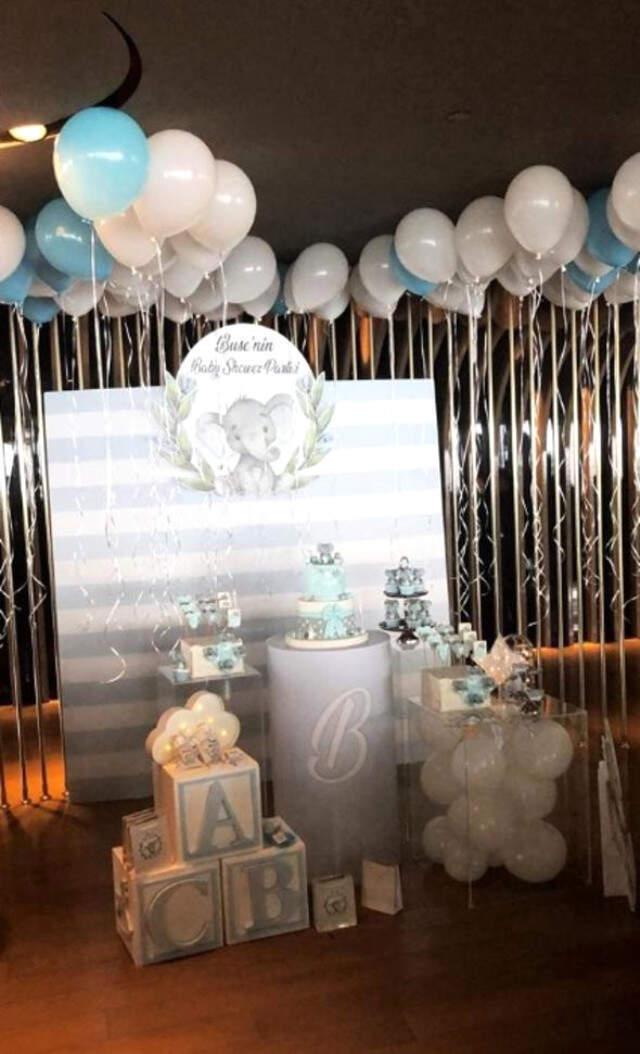 Alişan ve Buse Varol Çifti, Doğacak Bebeklerine Baby Shower Partisi Düzenledi