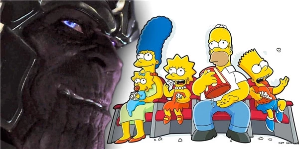 Thanos, Simpsonları Ziyaret Ederse Ne Olur? (Video)