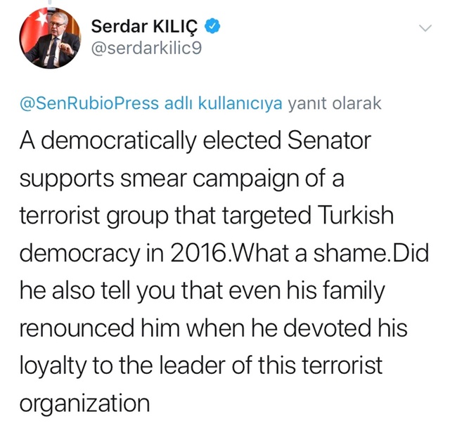 ABD'li Senatör'ün FETÖ'cü Enes Kanter'le Görüşmesine Türkiye'den Sert Tepki: Utanç Verici