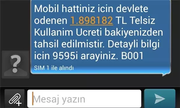 2019 Yılında Uygulanacak Telsiz Kullanım Ücretleri Açıklandı
