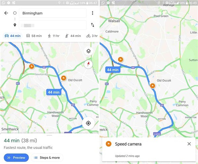Google Haritalar ile Artık Radar Noktaları Görülebilecek
