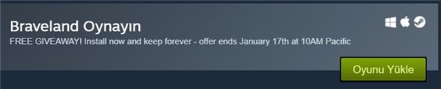 Steam'de 24 TL Olan Oyun, Kısa Süreliğine Ücretsiz Oldu