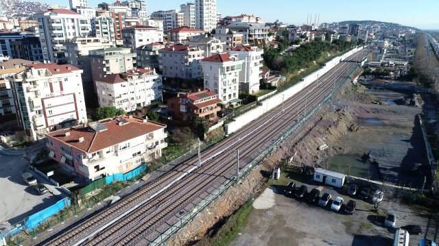 İstanbul'un En Önemli Ulaşım Projelerinden Olan Halkalı-Gebze Banliyö Hattının Yıl Sonu Açılması Bekleniyor