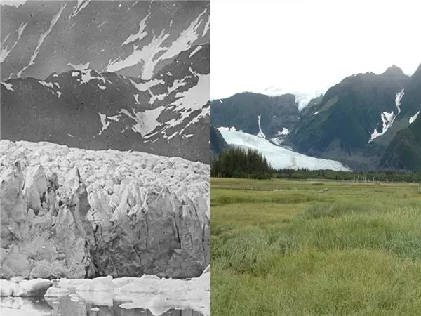 Küresel Isınma Nedeniyle 'Eriyen' Dünya'nın Yürek Burkan 10 Year Challenge Fotoğrafları