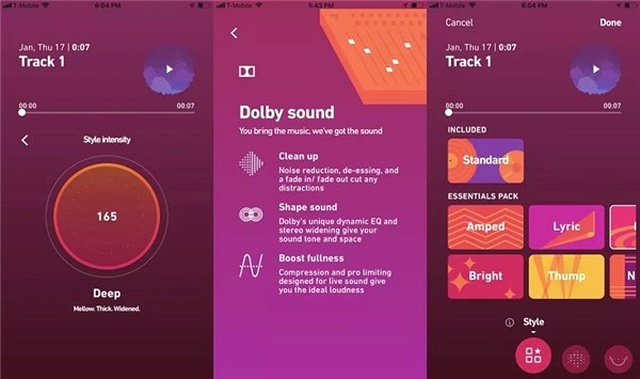 Dolby, <a class='keyword-sd' href='/akilli-telefon/' title='Akıllı Telefon'>Akıllı Telefon</a> Kullanıcıları İçin Bir Ses Kayıt Uygulaması Yayınladı