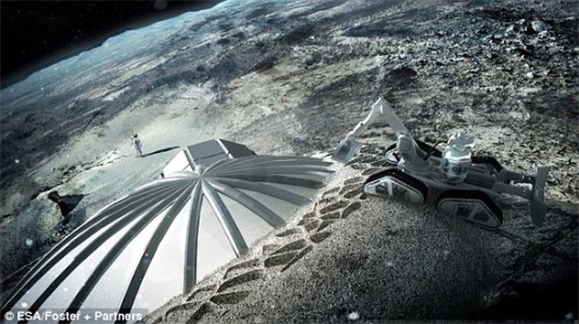 Avrupa Uzay Ajansı, 2025 Yılına Kadar Ay'da Uzay Madenciliği Üssü Kurmak İstiyor