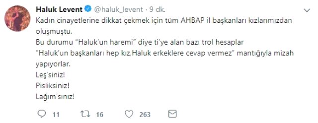 Haluk Levent, Twitter'daki Sahte Hesaplara Savaş Açtı: Pisliksiniz!