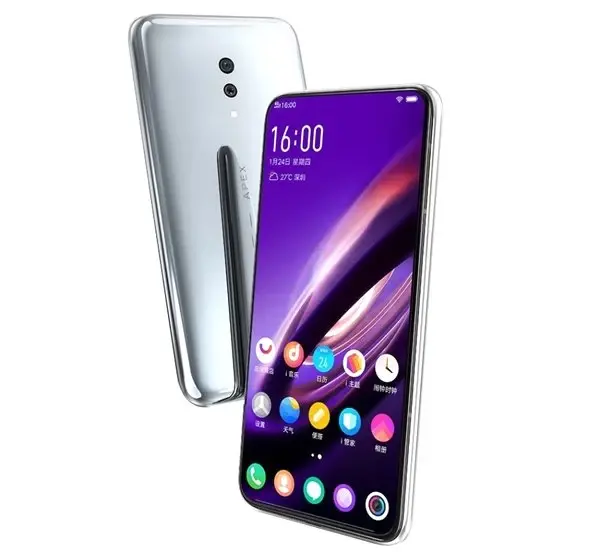 Deliksiz, Çentiksiz, Tuşsuz Telefon Vivo Apex 2019 Tanıtıldı