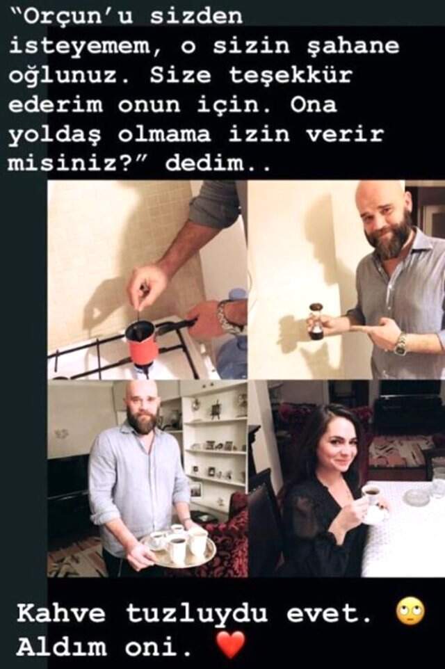 Oyuncu Belit Özükan, Erkek Arkadaşını Ailesinden İsteyerek Tuzlu Kahve İçti Oyuncu Belit Özükan, Erkek Arkadaşını Ailesinden İsteyerek Tuzlu Kahve İçti