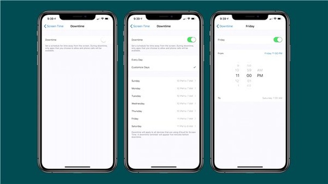İos 12.2 Beta Sürümü, Haftanın Günlerine Göre Kapalı Kalma Süresini Özelleştirme İmkanı Veriyor