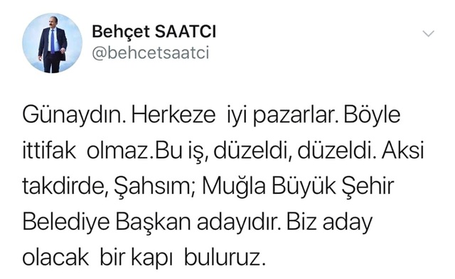 İYİ Partili Belediye Başkanı'ndan Partisine Sert CHP Uyarısı: Aday Olacak Başka Kapı Buluruz