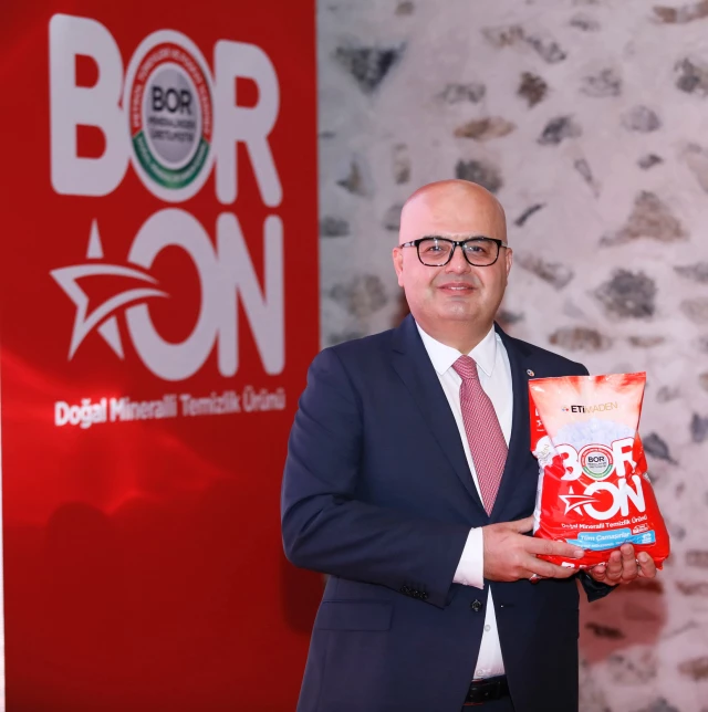 Türkiye'nin bor madeninden Türkiye'nin temizlik ürünü; BORON