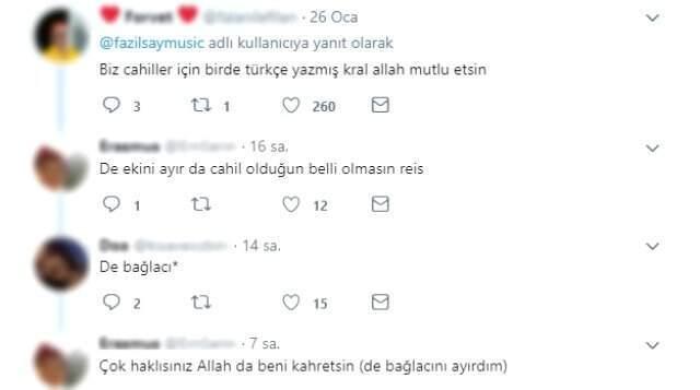 Ünlü Piyanist Fazıl Say'ın Twitter'da Kendini Övmesi Alay Konusu Oldu