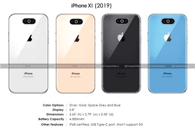 Apple, İphone Xı ile Birlikte Kamera Tasarımını Değiştiriyor (Mavi İphone'lar da Yolda)