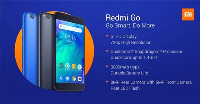 Bedavadan Biraz Pahalı Olan Redmi Go Tanıtıldı: İşte Fiyatı ve Özellikleri