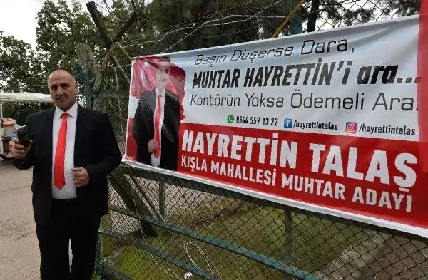 Adanalı Muhtar Adayının Seçim Afişi, Büyük Yankı Uyandırdı