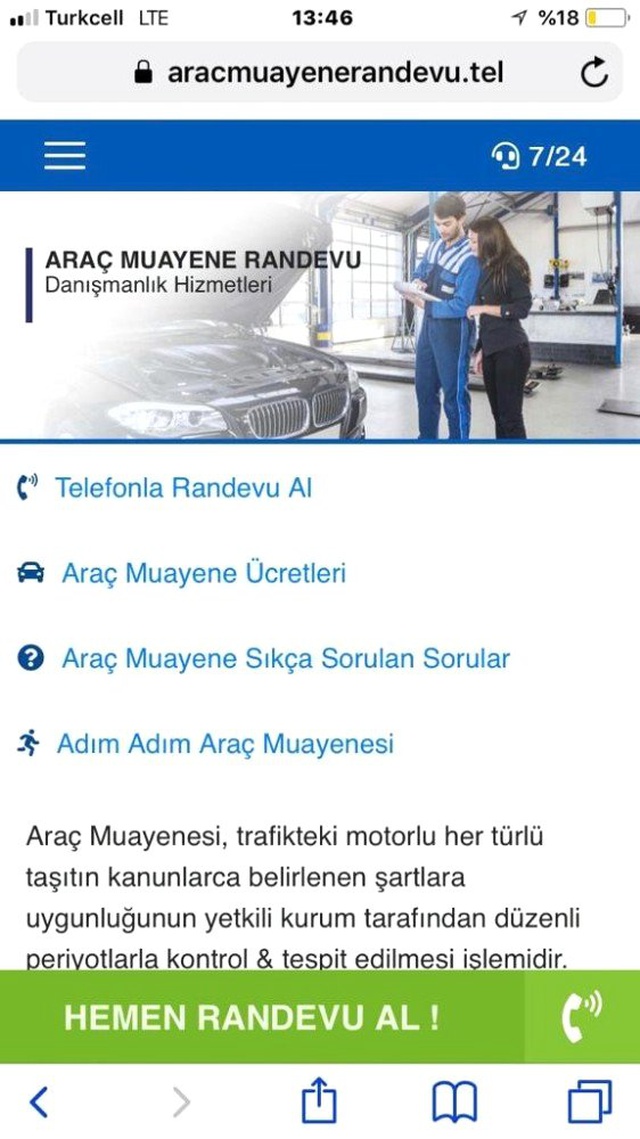 Araç Sahipleri Dikkat! Muayene Randevusu Alırken Dolandırıldılar