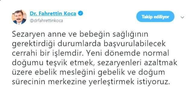 Hükümetten Sezeryan Doğuma Karşı Yeni Hamle Geldi