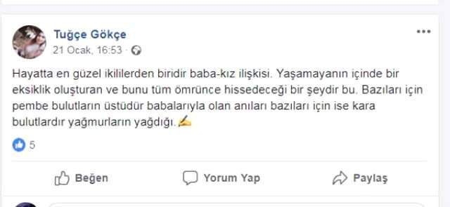 Uyurken Babası Tarafından Öldürülen Genç Kızın, Sosyal Medyadaki Son Paylaşımı Yürek Burktu Uyurken Babası Tarafından Öldürülen Genç Kızın, Sosyal Medyadaki Son Paylaşımı Yürek Burktu