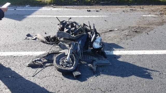 TEM'de Feci Kaza! Otomobil ile Motosiklet Çarpıştı: 1 Kişi Öldü
