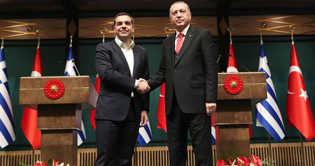 Erdoğan, Çipras'la Yaptığı Ortak Açıklamada, İzmir - İstanbul - Selanik Projesini İlk Kez Duyurdu