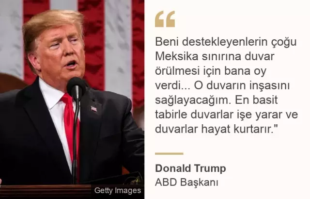 Trump'ın Ulusa Sesleniş Konuşması: Öne Çıkan Beş Konu Neydi?