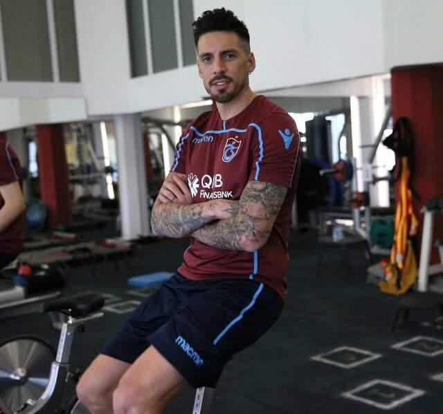 Trabzonspor'un Arjantinli Oyuncusu <a class='keyword-sd' href='/jose-sosa/' title='Jose Sosa'>Jose Sosa</a>'nın Dalya Heyecanı