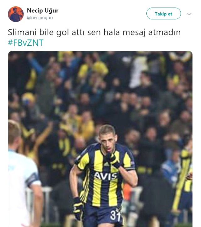 Islam Slimani Gol Attı, Sosyal Medya Yıkıldı