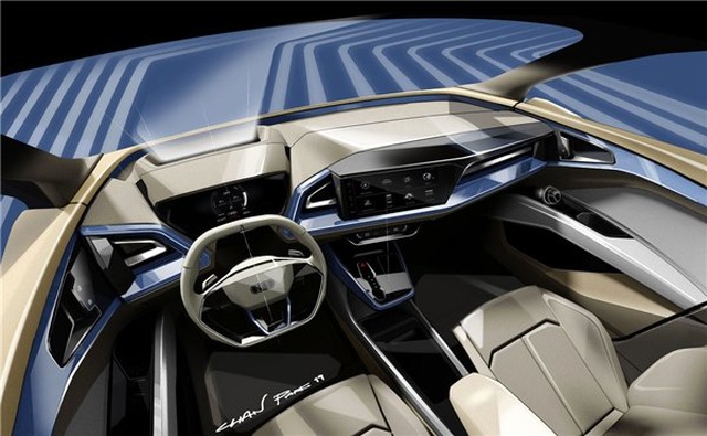 Audi, Yeni Tamamen Elektrikli Q4 Otomobil Konseptini Tanıttı