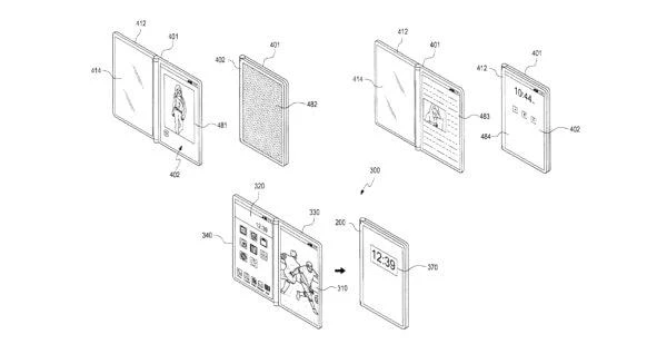 Samsung, 3 Ekranlı Katlanabilir Bir Telefon Tasarlıyor