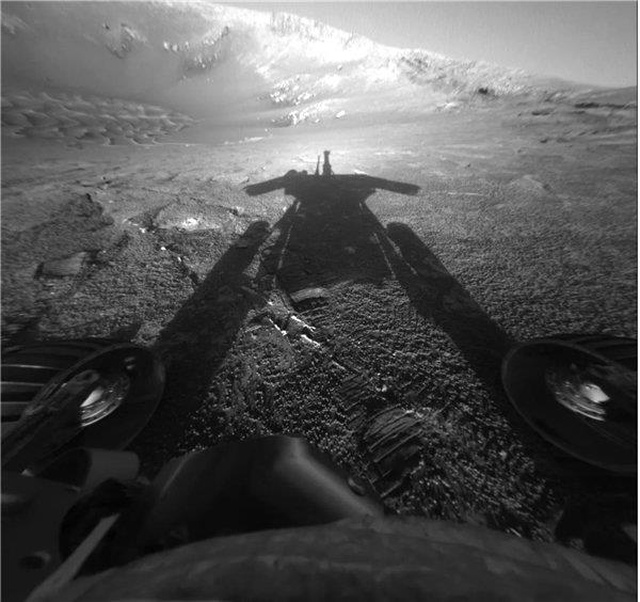Yıllara Meydan Okuyan Emektar Mars Aracı Opportunity'nin Çektiği Önemli Fotoğraflar Yayınlandı