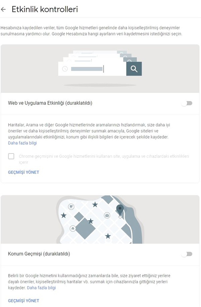 Google'daki İzlerimizi Nasıl Tamamen Sileriz? (Geçmişinizi Silmek İşe Yaramaz)