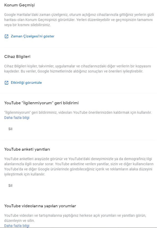 Google'daki İzlerimizi Nasıl Tamamen Sileriz? (Geçmişinizi Silmek İşe Yaramaz)