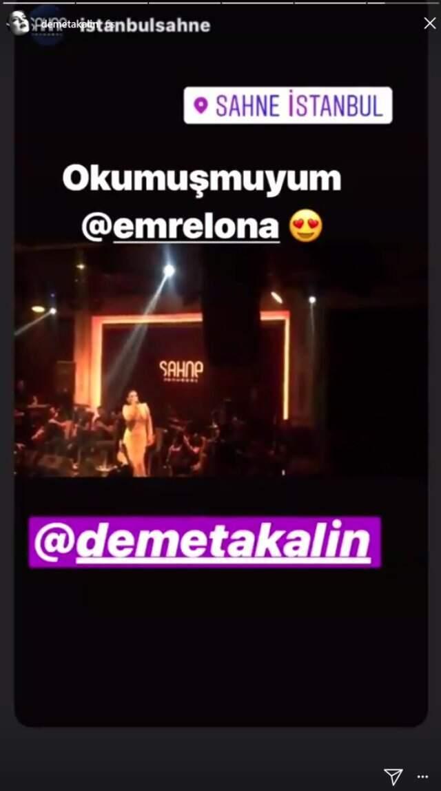 Demet Akalın, Reynmen'in Milyonlarca Tıklanan Şarkısını Sahnesinde Seslendirdi