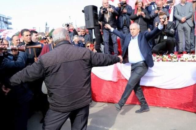 CHP'li Muharrem İnce, <a class='keyword-sd' href='/samsun/' title='Samsun'>Samsun</a>'da Cigoş Oynadı