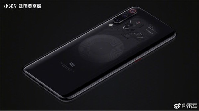 Xiaomi mi 9 Explorer Edition'ın da Şeffaf Arka Paneli Sahte Bir Görünüm Sunacak