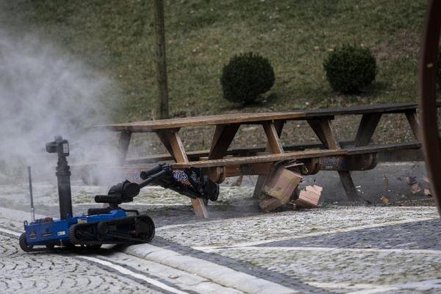 Yerli Bomba İmha Robotu 