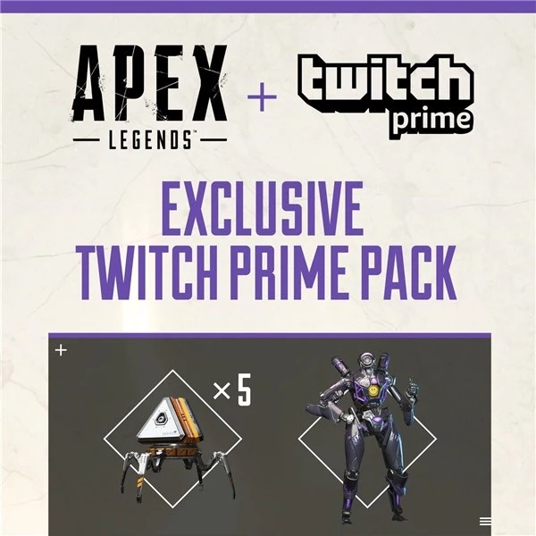 Twitch Prime Kullanıcıları Apex Legends'ta 5 Ücretsiz Kutuya Sahip Olacak