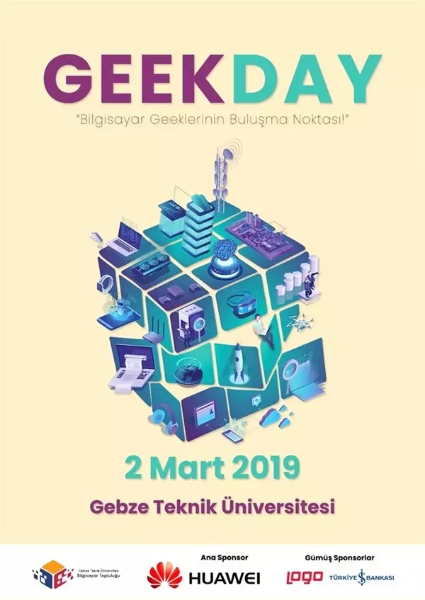 Geekday 2019, 2 Mart'ta Gtü'de