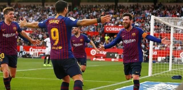 Barcelona, Lionel Messi'nin Yıldızlaştığı Maçta Sevilla'yı 4-2 ile Geçti