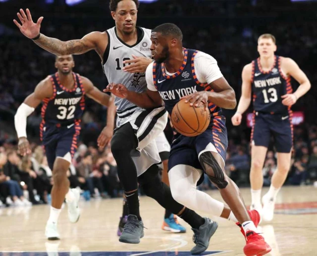 NBA'de Knicks, 18 Maç Sonra Evinde Kazandı