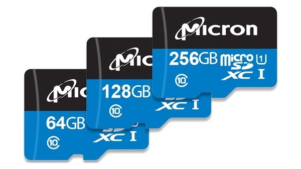 Micron ve Western Digital, Mwc 2019'da 1 Tb'lık Microsd Kartlarını Tanıttı