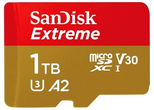 Sandisk, 1 Terabyte'lık Uhs-I Microsd Kartını Duyurdu