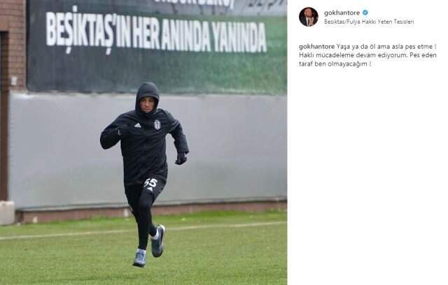 Beşiktaş'ın Kadro Dışı Bıraktığı Gökhan Töre: Pes Eden Taraf Ben Olmayacağım Beşiktaş'ın Kadro Dışı Bıraktığı Gökhan Töre: Pes Eden Taraf Ben Olmayacağım