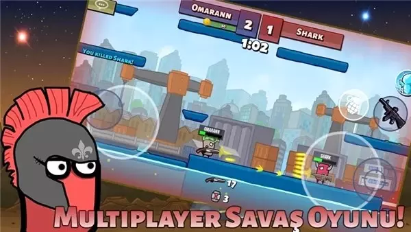 Bağımlılık Yaratan 2d Battle Royal Oyunu: Killers Match : Battle Ground