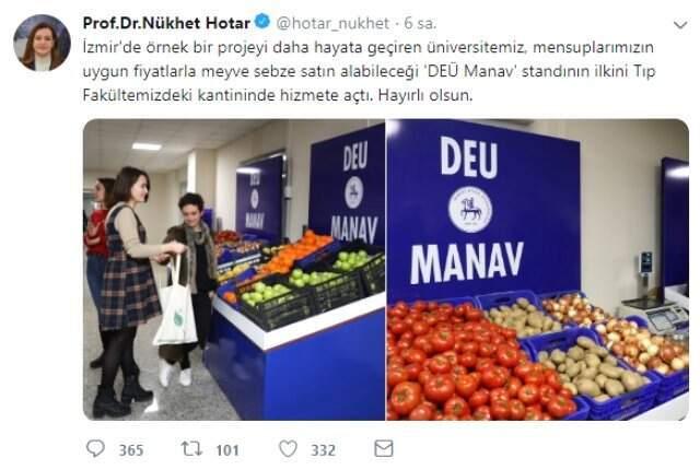 Dokuz Eylül Üniversitesinde Tanzim Satış Noktası Kuruldu