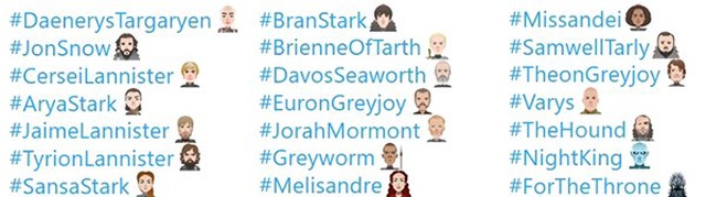 Game Of Thrones, Twitter Hesabından Yeni Sezon İçin 20 Yeni Poster Yayınladı