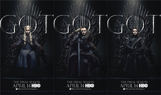 Game Of Thrones, Twitter Hesabından Yeni Sezon İçin 20 Yeni Poster Yayınladı