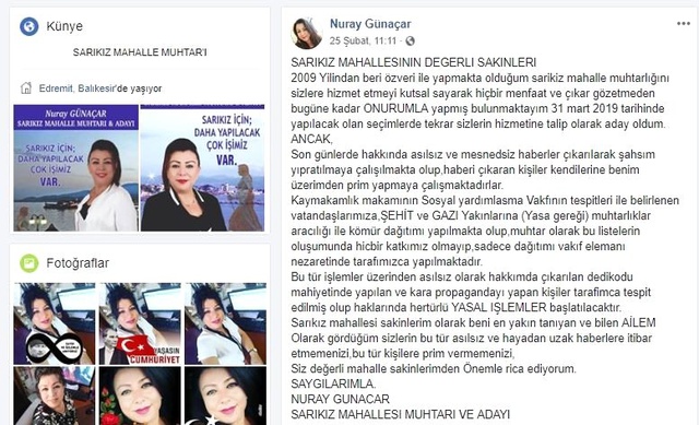 Kadın Muhtar, Aracının İçinde Başından Vurulmuş Halde Bulundu