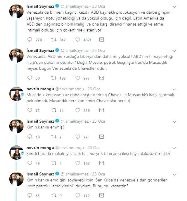 Nevşin Mengü ile İsmail Saymaz Sosyal Medya Üzerinden Polemiğe Girdi!